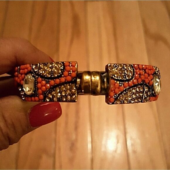 ART DECO VINTAGE 70'S BANGLE - Picture 4 of 5